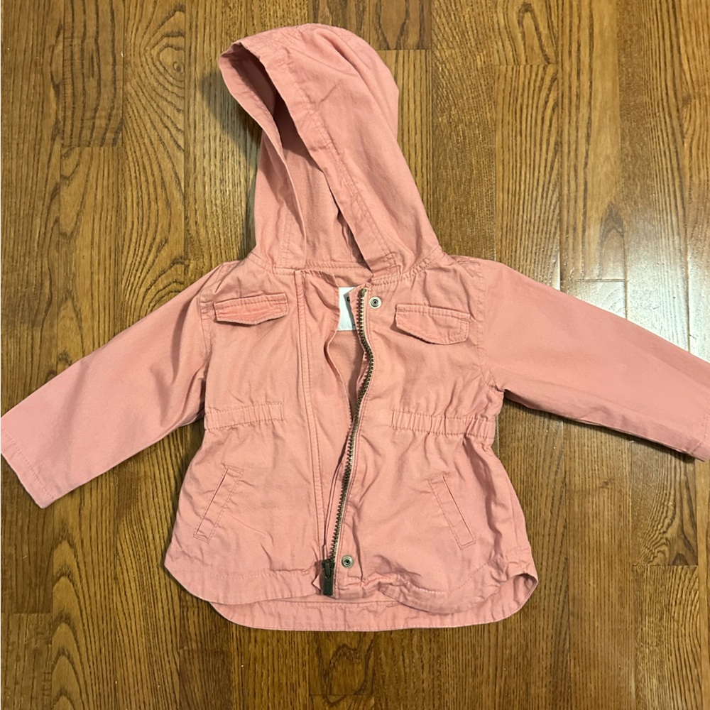 Old navy pink jacket baby/toddler 12-18m